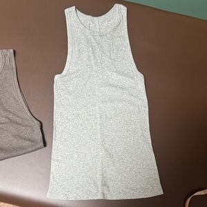 Everlane luxe micro-rib racerback